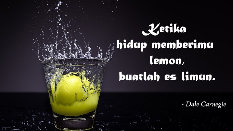 Kata-kata bijak lucu singkat - Kutipan tentang lemon