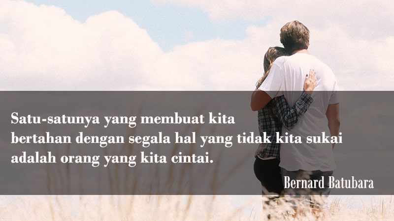 Kata-Kata Mutiara Cinta Sejati - Bernard Batubara