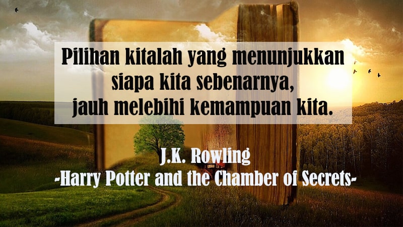 Kata-Kata Indah Novel - J.K. Rowling