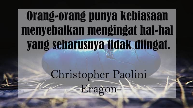 Kata-Kata Indah Novel - Christopher Paolini