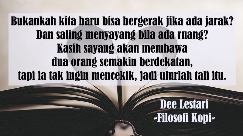Kata-Kata Indah Novel - Dee Lestari