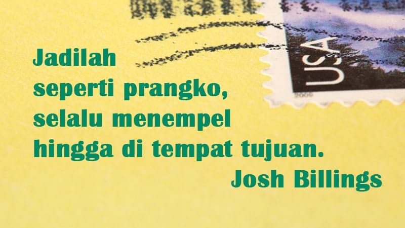 Kata-Kata Semangat Kerja - Josh Billings