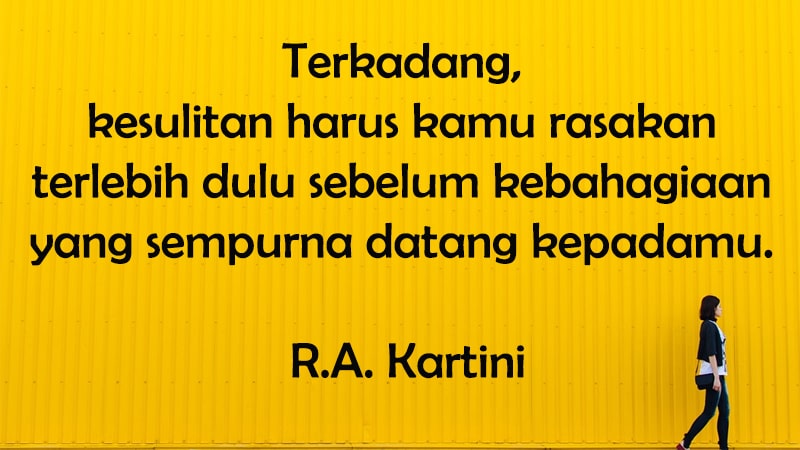 Kumpulan Kata-Kata Bahagia - R.A. Kartini