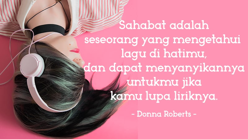 Kata-Kata untuk Sahabat Tersayang - Donna Roberts