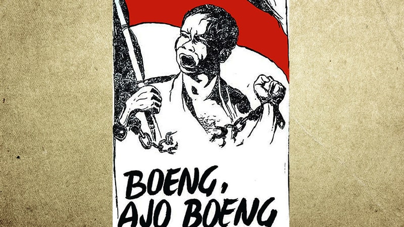 Biografi Chairil Anwar -Poster Boeng Ajo Boeng