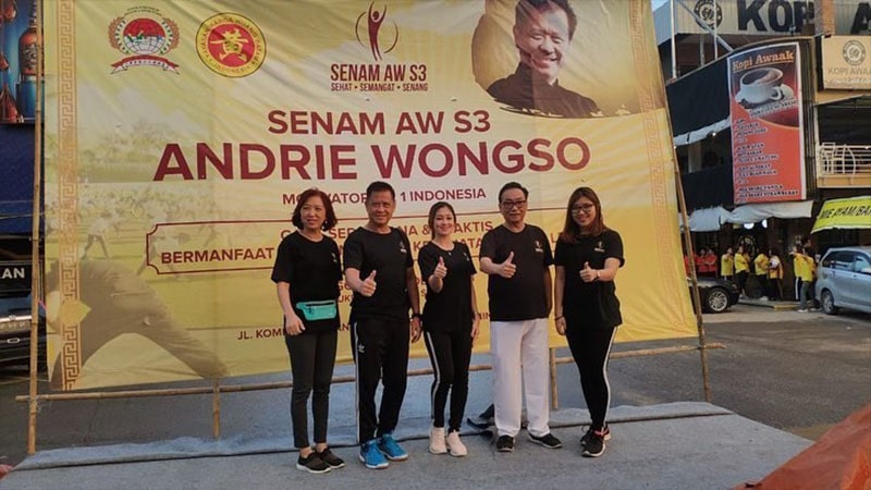 Biografi Andrie Wongso - Senam AW S3